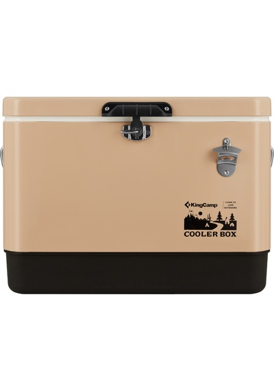 Kingcamp Premium Cooler Box 51 Lt. Soğutucu Buzluk Bej