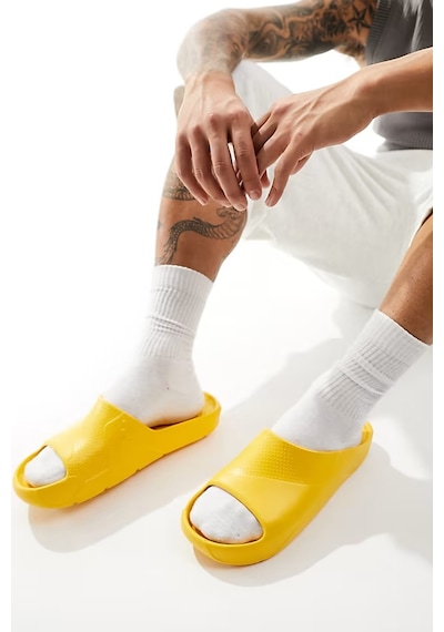 Nike Jordan Post Slide Yellow Ochre Jordan Unisex Terlik Sarı Sarı