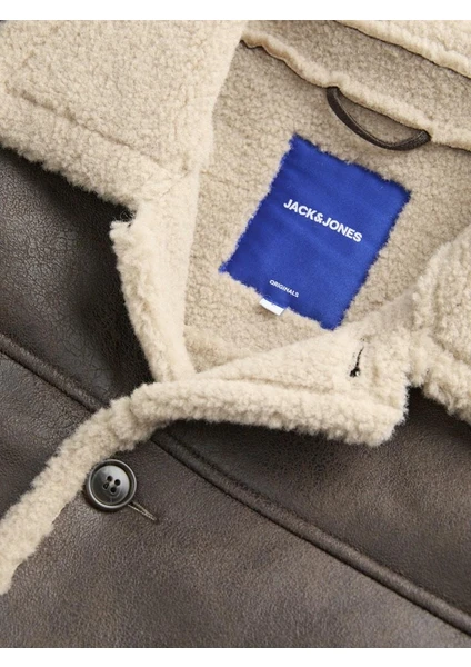 Jack & Jones Jorcambridge Rancher Erkek Ceket-12282946 Kahverengi