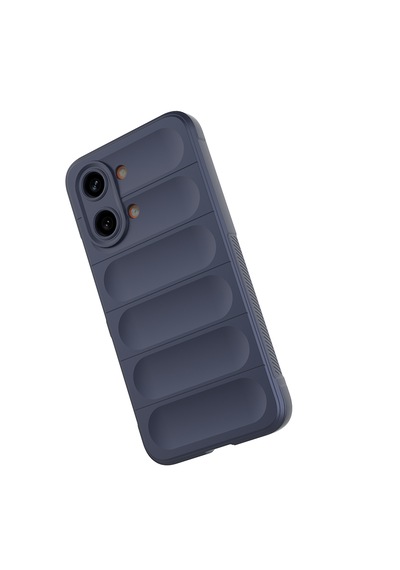 Xiaomi Poco X8 Pro Max Kılıf Kamera Korumalı Leke Tutmaz Tasarımlı Darbe Emici Yumuşak Pürüzsüz Silikon Kapak Lacivert
