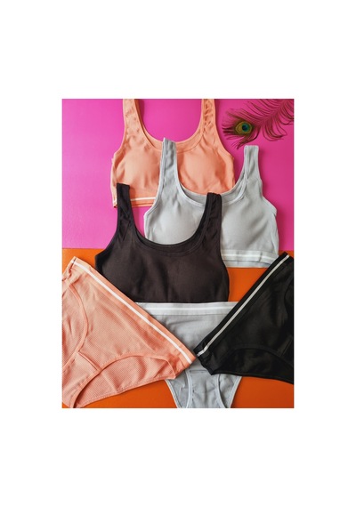 Demirsa Boutique Kaşkorse Kumaş 3'lü Siyah, Gül Kurusu, Mavi Renk Pedli Sütyen Külot Takım Mavi Demirsa Boutique Kaşkorse Kumaş 3'lü Siyah, Gül Kurusu, Mavi Renk Pedli Sütyen Külot Takım Mavi