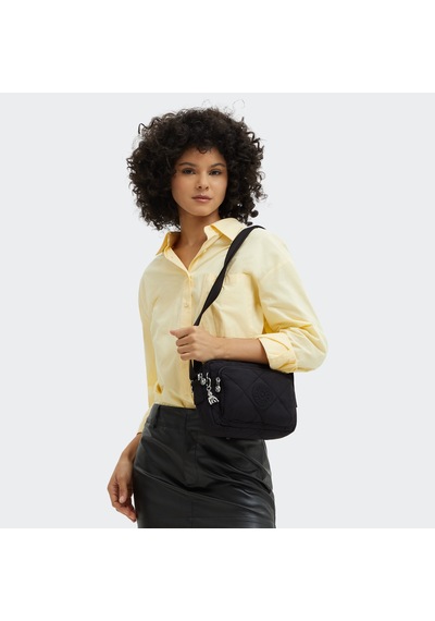Kipling Abanu M Zıp K.quılt Kadın Çapraz Çanta Kı3440-95r Siyah