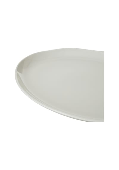 Mudo Home Aspendos Kayık Tabak 34cm Beyaz