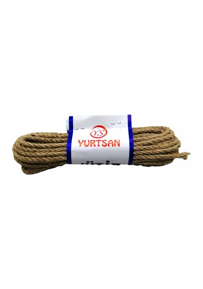 Yurtsan Kalın Jüt İp Naturel 5mmx6-6.5mt - 12'li Paket