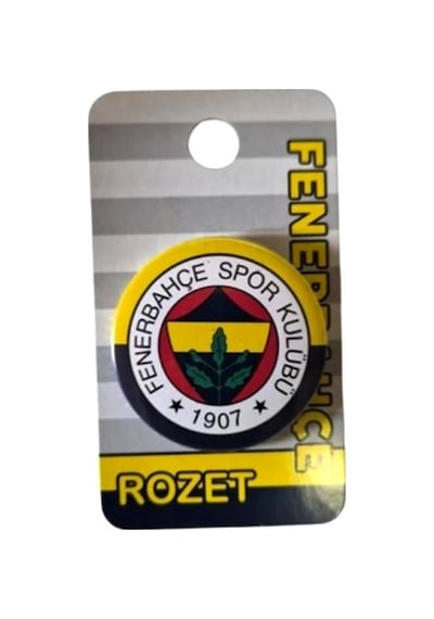 Tmn Fenerbahçe Rozet Lisanslı - 2 Adet Çok Renkli