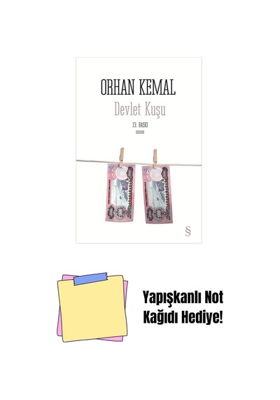 Devlet Kuşu + Yapışkanlı Not Kağıdı