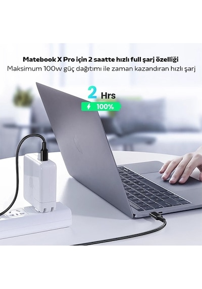 Ally Usb Type-C Pd3.1 100W(20V-5A) Hızlı Veri Şarj Kablosu 1Metr-Siyah Ally Usb Type-C Pd3.1 100W(20V-5A) Hızlı Veri Şarj Kablosu 1Metr-Siyah