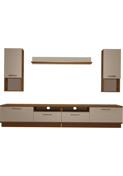 Decoraktiv Trendstyle 5220da Slm Tv Ünitesi Tv Sehpası - Ceviz Beyaz Ahşap - Beyaz Decoraktiv Trendstyle 5220da Slm Tv Ünitesi Tv Sehpası - Ceviz Beyaz Ahşap - Beyaz