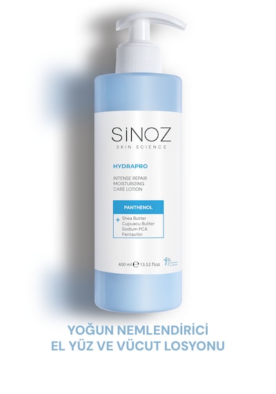 Sinoz Yoğun Nemlendirici ve Onarıcı Bakım Losyonu 400 ML