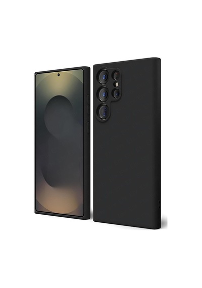 S25 Ultra İle Uyumlu Pu Deri Kılıf Içi Kadife Metal Çerçeve Darbeye Karşı Koruyan Ince Deri Hissi Galaxy S25 Ultr Diğer