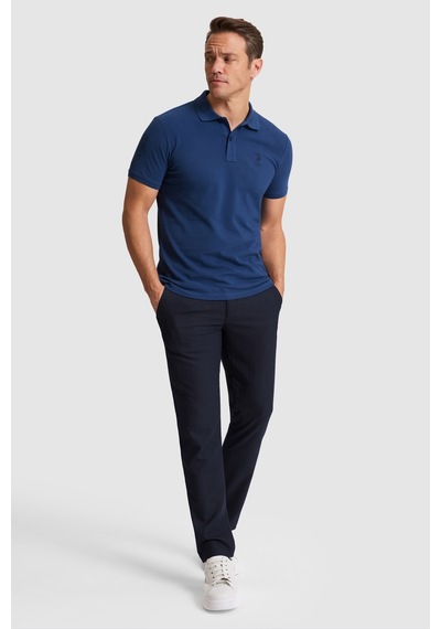 U.s. Polo Assn. Erkek Açık Lacivert Tişört Basic 50326920-vr059