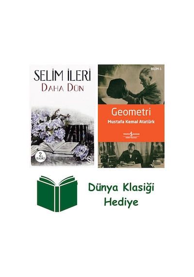 Daha Dün + Geometri + Dünya Klasiği Hediye