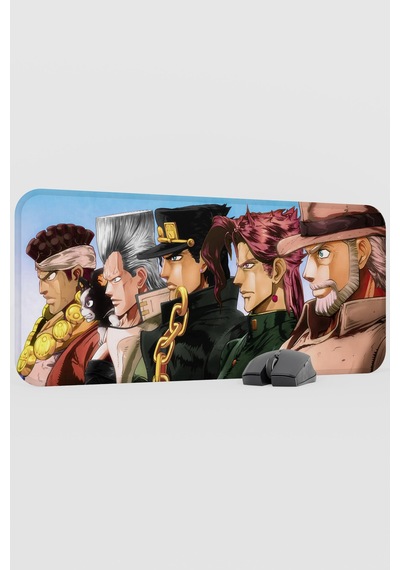 Jojo No Kimyou Na Bouken V1 - 70x30 Xl Gaming Kauçuk Kaymaz Taban Mouse Pad Fare Altlığı
