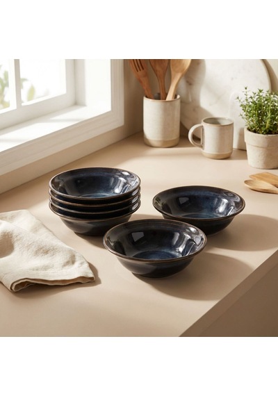 Güral Güral 6 Adet 15 Cm Çorba Kasesi Reaktif Oasis Vr 1131