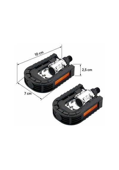 Fatbike Elektrikli Bisiklet Katlanır Pedal Takımı Alüminyum - Katlanabilir Bisiklet Pedalı