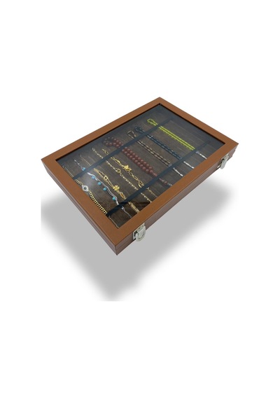 Richbox Tesbih Kolye Bileklik Kutusu Taba