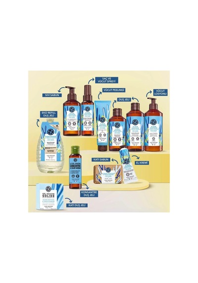 Yves Rocher Katı Duş Jeli - Nemlendirici Serinletici Okyanus Esintisi-sls,sles İçermez,vegan 100 Ml Diğer