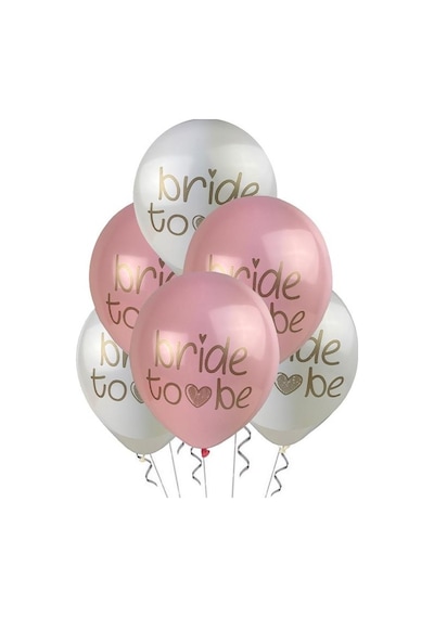 12 İnç Bride To Be Temalı Pastel Balon 10 Adet