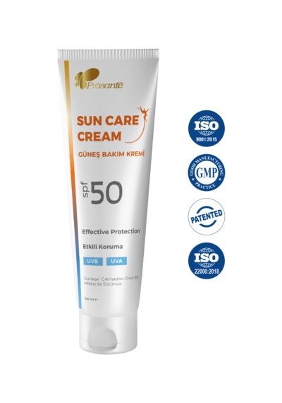 Prosante Güneş Kremi 100 Ml Spf 50 Etkili Koruma Uvb Uva X 3 Adet