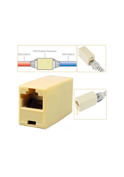 Rj45 Dişi - Dişi Birleştirici Ara Aparat