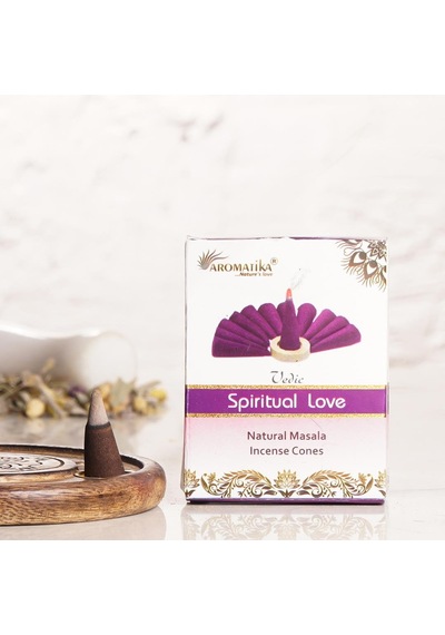 Aromatika Manevi Aşk Kokulu Konik Tütsü