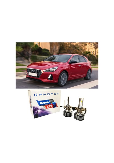 Hyundai İ30 Led Xenon Kısa Far Ampulü H7 Mono Yeni Seri Beyaz 2014-2020