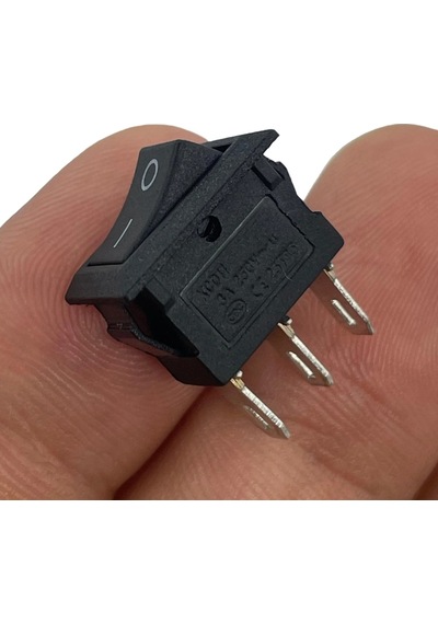 Ic-125b-3 Mini Dikdörtgen Işıksız On-off Anahtar 3 Pin