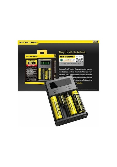 Nitecore New İ4 / İ4 Li-ion 18650 Pil Şarj Aleti