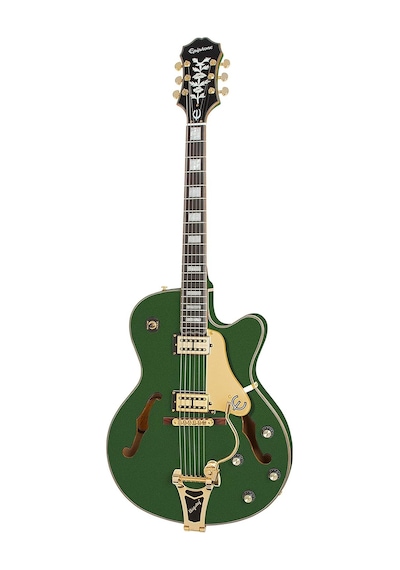 Epiphone Emperor Swingster Hollowbody Elektro Gitar Forest Green Metallic