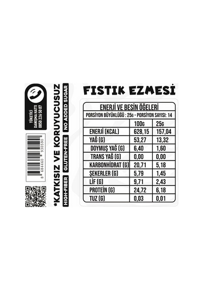 Mustang Nutrition Ballı Türk Kahveli Crunchy Fıstık Ezmesi 350 Gr 24,72 Gr Protein + 40 Gr Fıstık Ezmesi Hediyeli