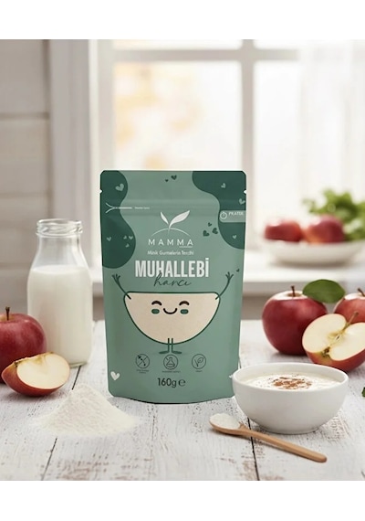 Mamma Emada Siyez Unlu Elmalı Muhallebi Harcı 6 Ay