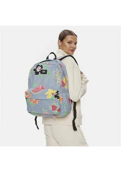 Vans Old Skool 22l Sırt Çantası Çiçekli Mavi