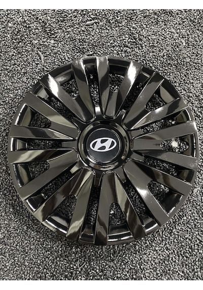 Hyundai Hd72 15" Inç Kırılmaz Jant Kapağı Siyah 4 Adet /5911syhhyundai/