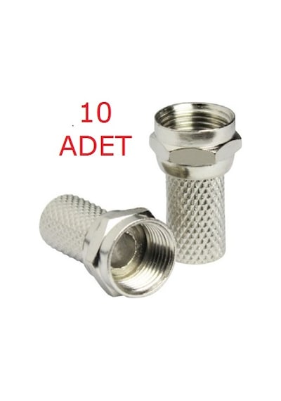 F Konnektör Tv Anten Kablosu Jaki 10 Adet