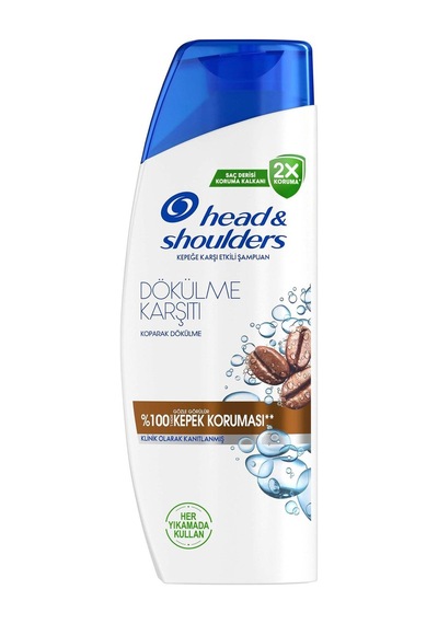 Head & Shoulders Şampuan Saç Dökülmesine Karşı Kafein Etkili 330 Ml - 7 Adet Tarı