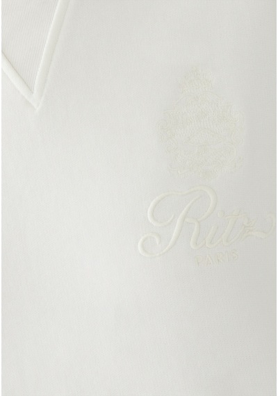 Frame Unisex Tonal Logo Crewneck - Krem Cream