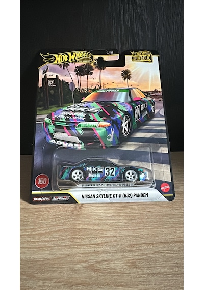Hot Wheels Premium Nissan Skyline Gt-r R32 Pandem Çok Renkli