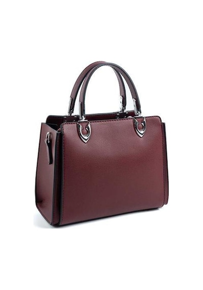 Silver Polo Sp1133 Kadın El Çantası Düz Bordo-bordo