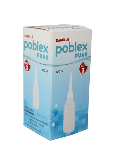 Poblex Puar No:3 Kanullu 100ml