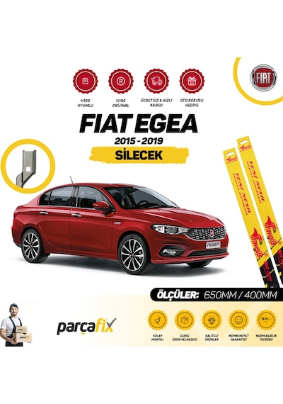 Fiat Egea İnwells Ön Muz Silecek Takımı 2015-2019