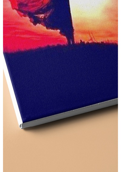 Webstyle Sayılarla Boyama Seti Kasnaklı Batan Güneşe Karşı 40 X 50 Cm