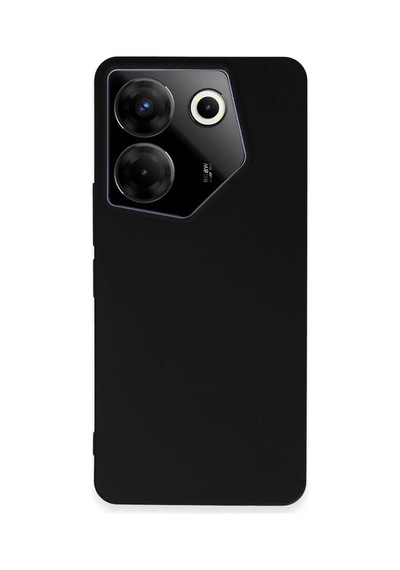 Newface Tecno Camon 20 Pro 5g Kılıf First Silikon - Siyah Belirtilmemiş