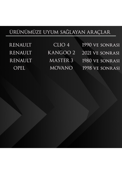 Renault Clio,kangoo2,master 3,movano İçin Ön Cam Silecek Su Fıskiyesi 2li