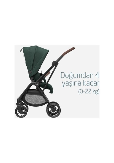 Tam Yatabilir Seyahat Sistemi - Çift Yönlü Sırt Desteği İle Bebek