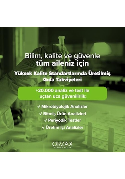 Orzax Green Tea 500 Mg 60 Kapsül