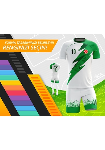 Acr Giyim Kişiye Özel Futbol Forması - Dizayn : Şimşek