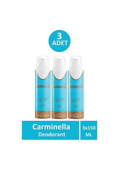 Carminella Deodorant 150 Ml 3 Adet