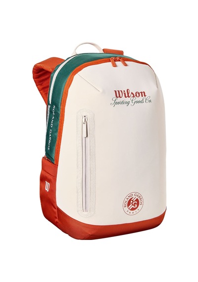 Wilson Roland Garros 2026 Tenis Sırt Çantası Krem Wr8052601001