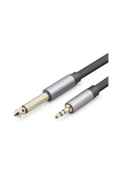 3.5mm To 6.35mm Gitar Kablosu 3 M - Siyah Hdx1080