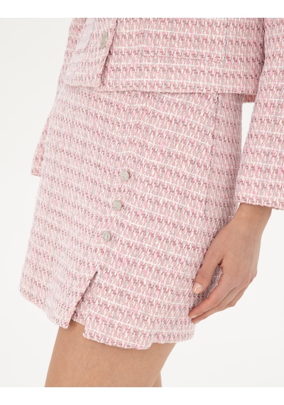 Pierre Cardin Kadın Pembe Etek Dokuma 50282078-vr041